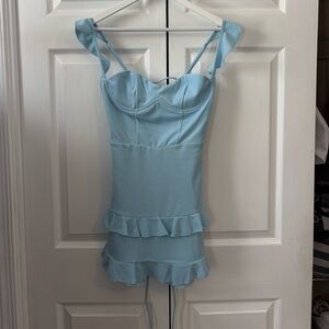 Small Lucy in the sky blue dress